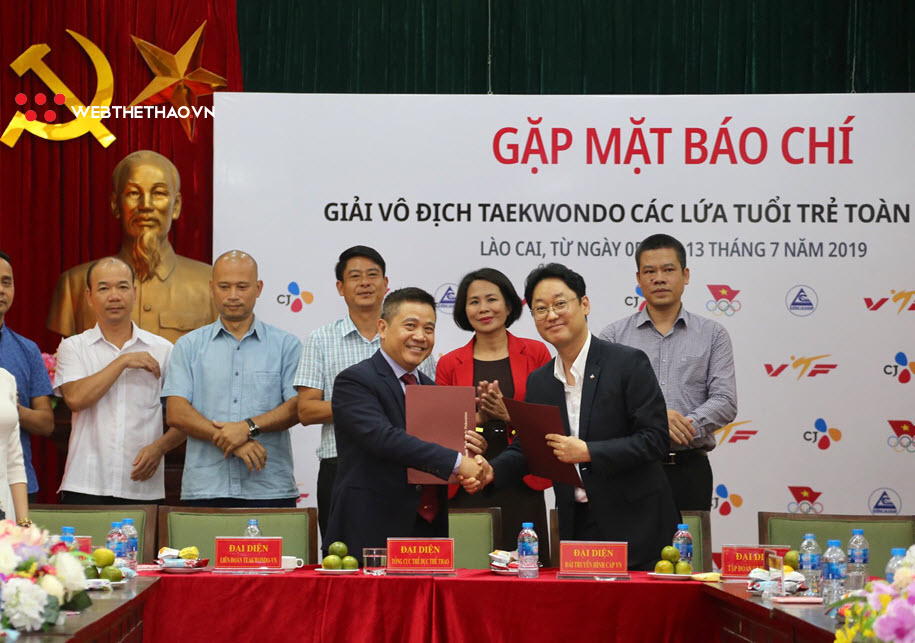 Giải Vô địch Taekwondo các lứa tuổi trẻ toàn quốc chào đón nhà tài trợ mới